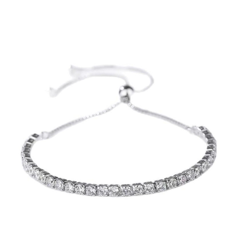 Silver Tennis Bracelet