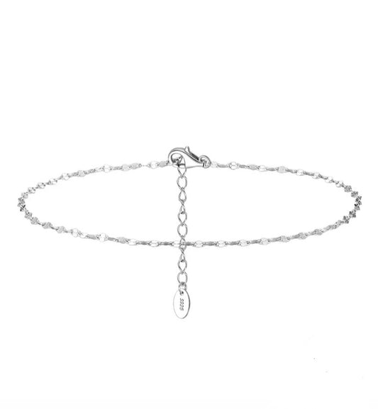 Silver Anklet Chain